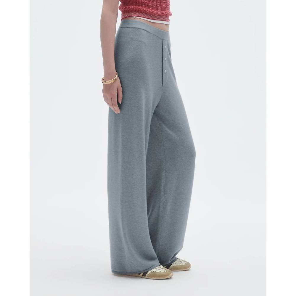 NEW GUEST IN RESIDENCE women's everywear pant in heather grey - Picture 2 of 4
